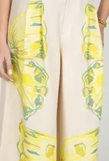 J.HOFFMAN'S Paisley Pant- Clouded Yellow