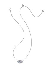 KENDRA SCOTT Elisa USA Pendant Necklace in Red, White & Blue Illusion