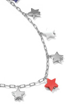 KENDRA SCOTT Camila Strand Necklace in Red, White & Blue