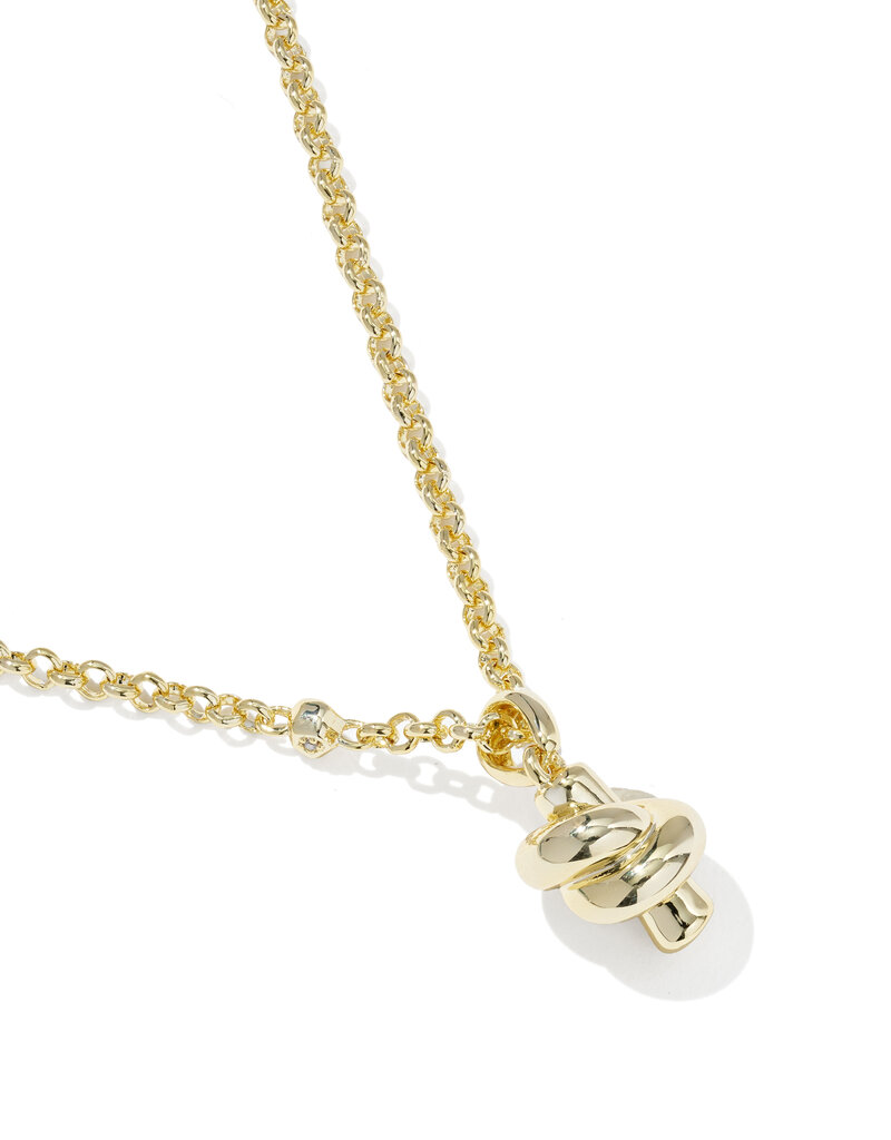 KENDRA SCOTT Parker Knot Pendant Necklace