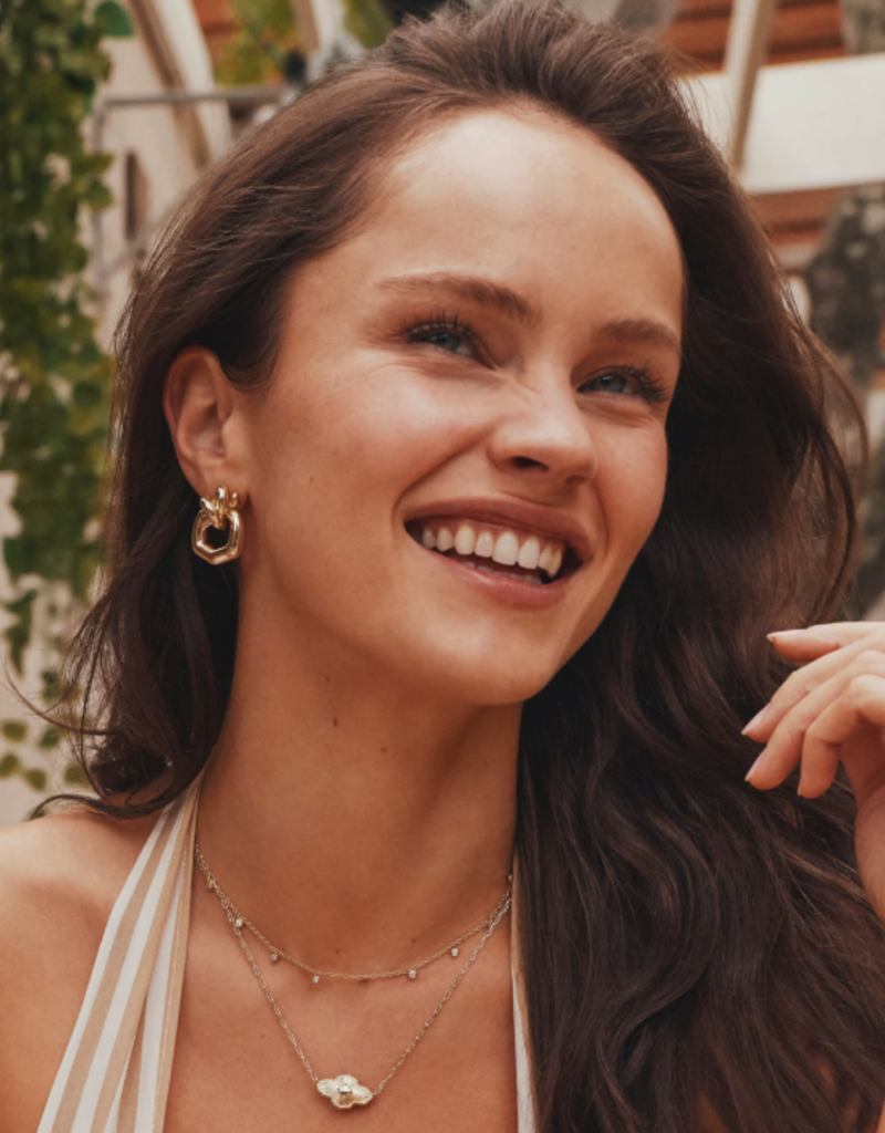 KENDRA SCOTT Parker Knot Open Frame Earrings