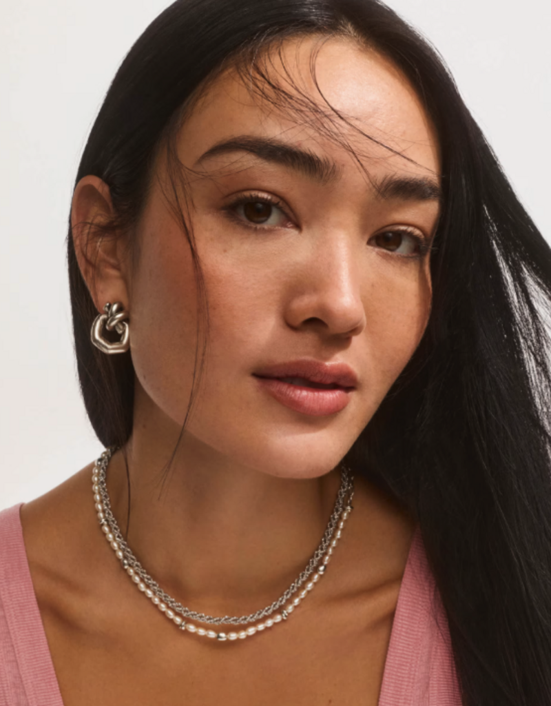 KENDRA SCOTT Parker Knot Open Frame Earrings