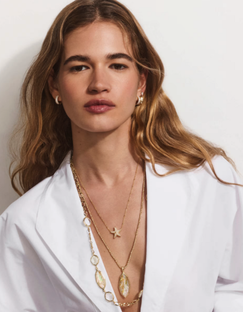 KENDRA SCOTT Parker Starfish Pendant Necklace