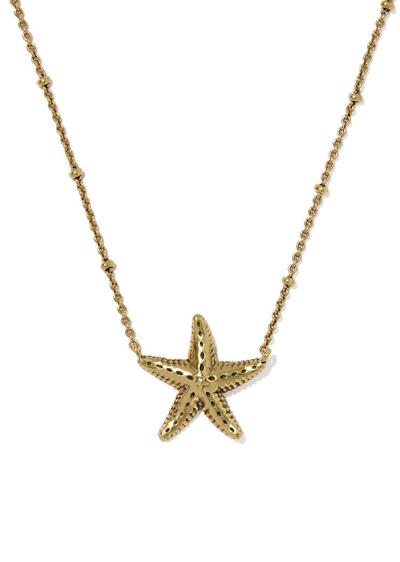 KENDRA SCOTT Parker Starfish Metal Necklace