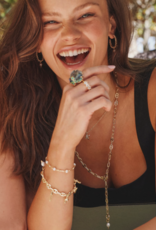 KENDRA SCOTT Parker Fish Long Charm Necklace