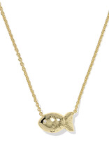 KENDRA SCOTT Parker Fish Pendant Necklace
