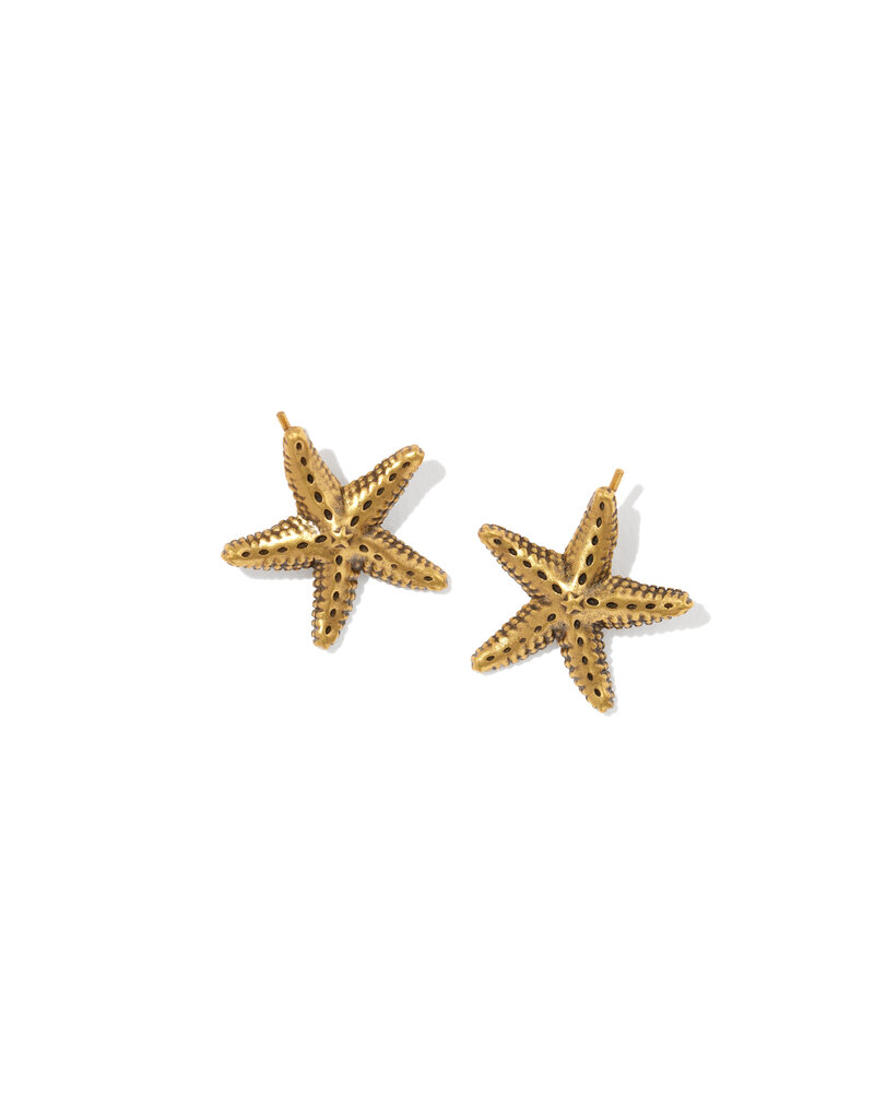 KENDRA SCOTT Parker Starfish Metal Stud Earrings