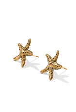KENDRA SCOTT Parker Starfish Metal Stud Earrings