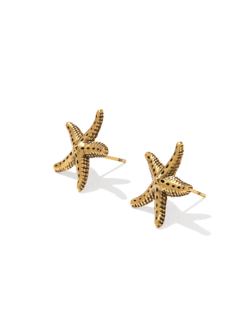 KENDRA SCOTT Parker Starfish Metal Stud Earrings