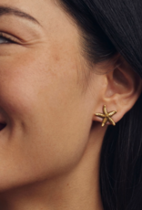 KENDRA SCOTT Parker Starfish Metal Stud Earrings