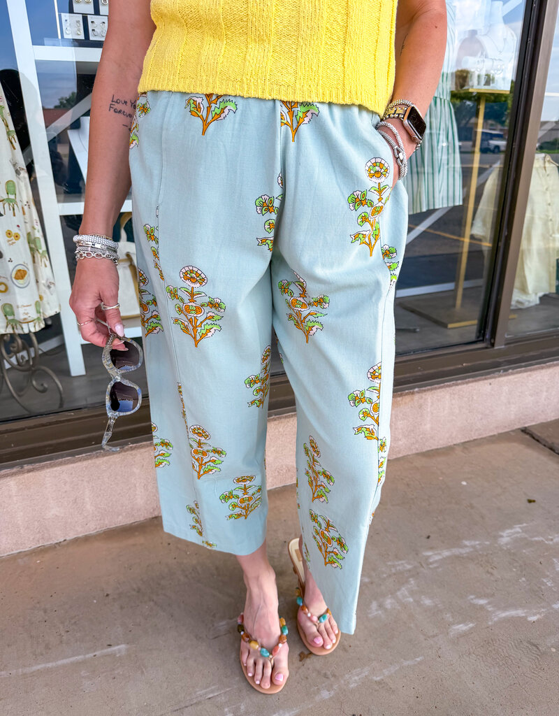 J.HOFFMAN'S Barrels Pant- Aqua