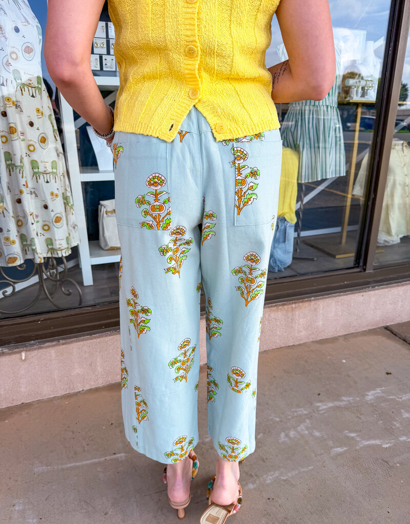 J.HOFFMAN'S Barrels Pant- Aqua