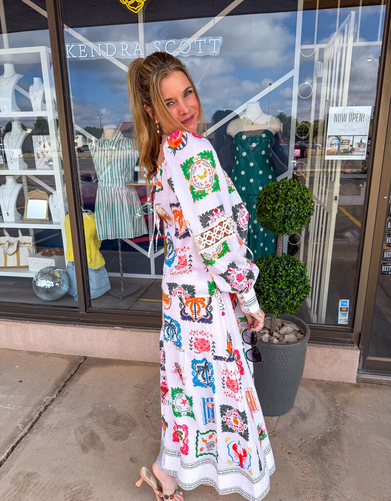 J.HOFFMAN'S Rosie Top- Chalk