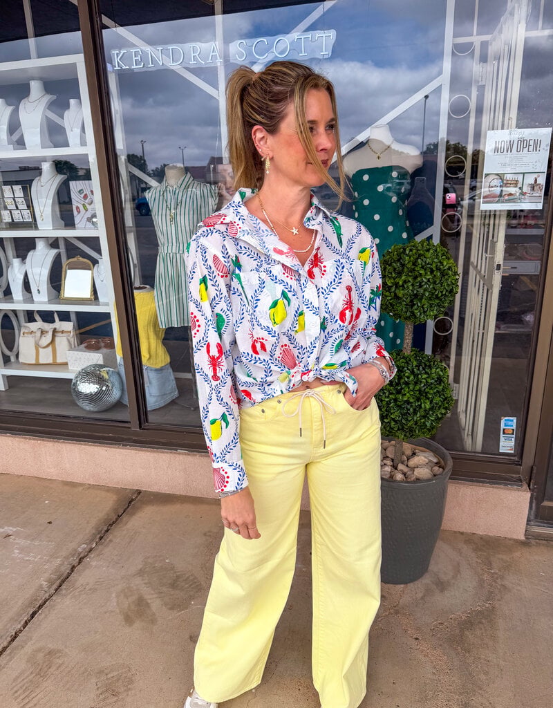 J.HOFFMAN'S White Lights Top