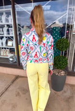 J.HOFFMAN'S White Lights Top
