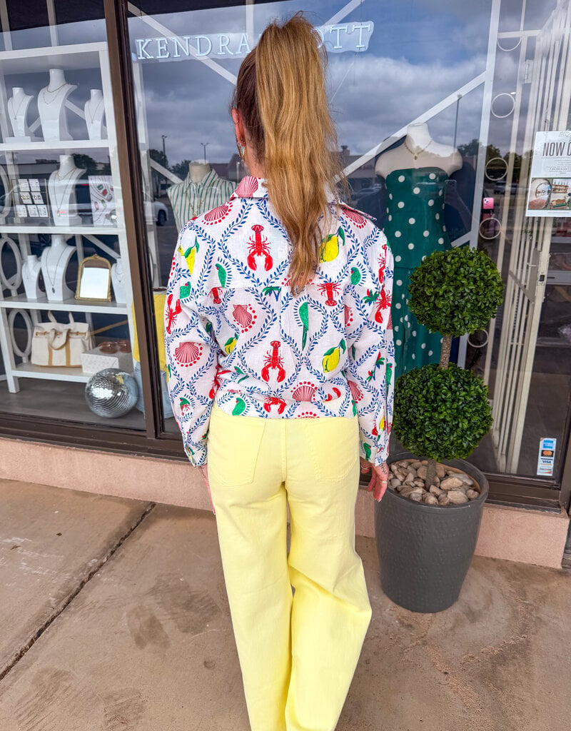 J.HOFFMAN'S White Lights Top