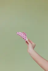 J.HOFFMAN'S Oversized Claw- Pink & Blue Polka Dot