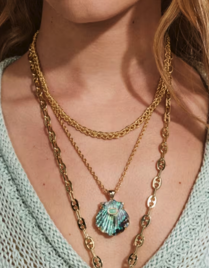 KENDRA SCOTT Gabriella Braid Chain Necklace