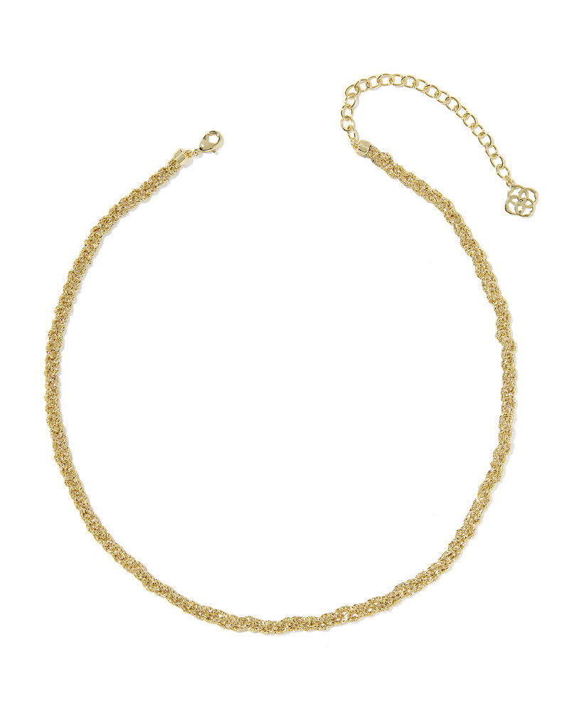 KENDRA SCOTT Gabriella Braid Chain Necklace