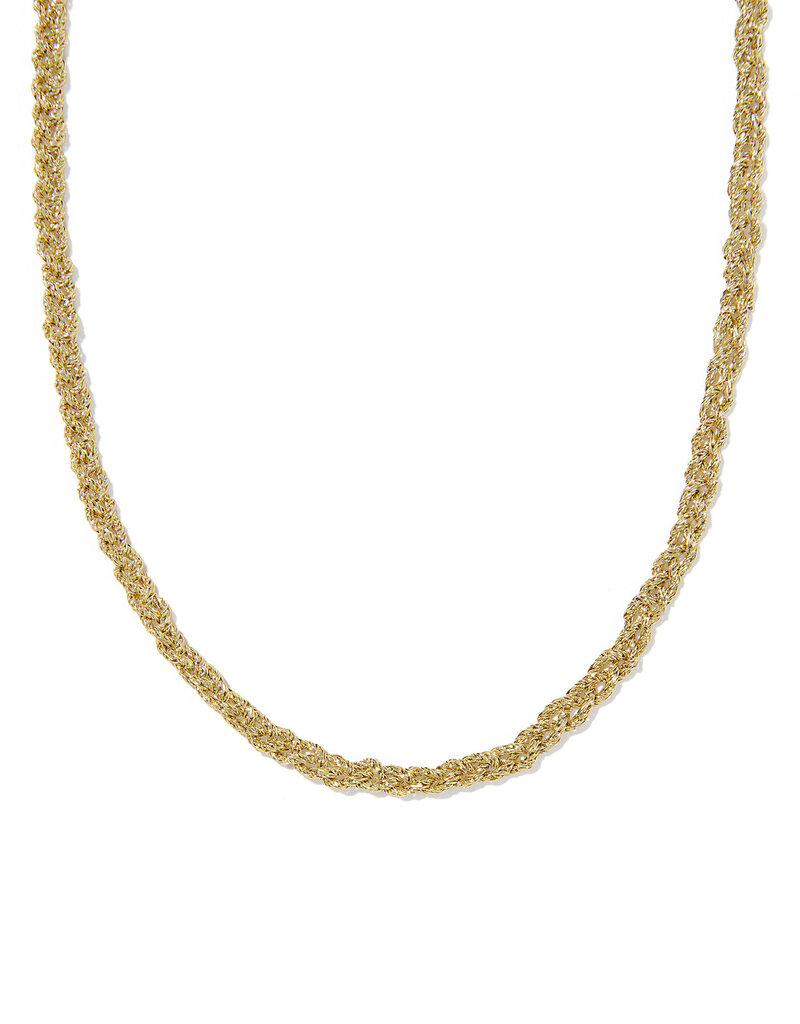 KENDRA SCOTT Gabriella Braid Chain Necklace