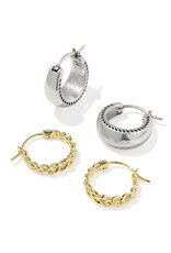 KENDRA SCOTT Gabriella Set Huggie Earrings