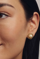 KENDRA SCOTT Gabriella Pearl Stud Earrings
