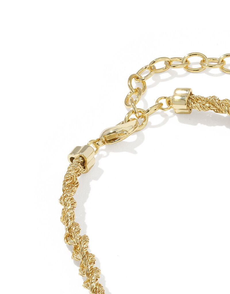 KENDRA SCOTT Gabriella Braid Chain Bracelet