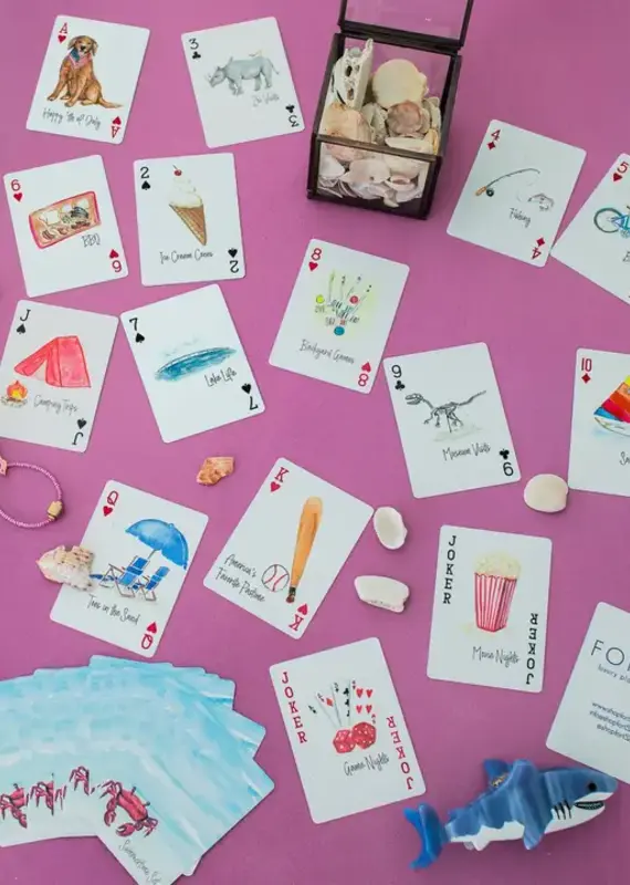 J.HOFFMAN'S Summertime Set Playing Cards