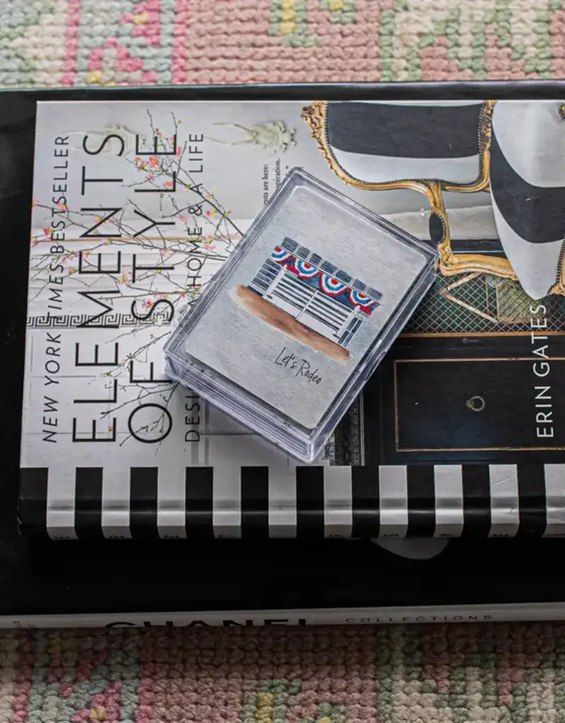 J.HOFFMAN'S Lets Rodeo Playing Cards
