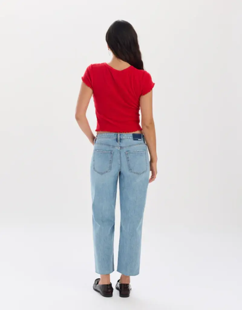 J.HOFFMAN'S Keeper Crop LowRise Straight- Obviously Vintage