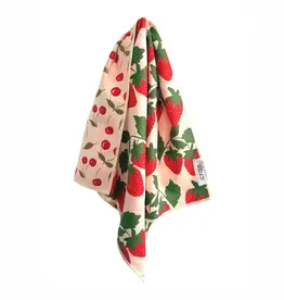J.HOFFMAN'S Berries & Cherries Reversible Hand Towel