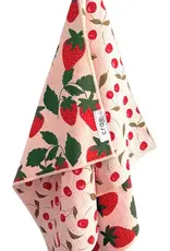 J.HOFFMAN'S Berries & Cherries Reversible Hand Towel