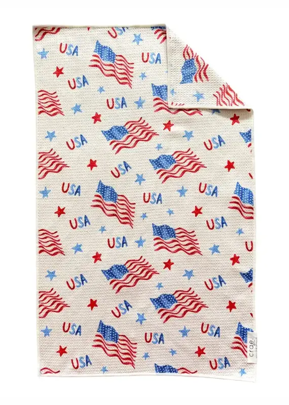 J.HOFFMAN'S Liberty Wave Double Sided Hand Towel