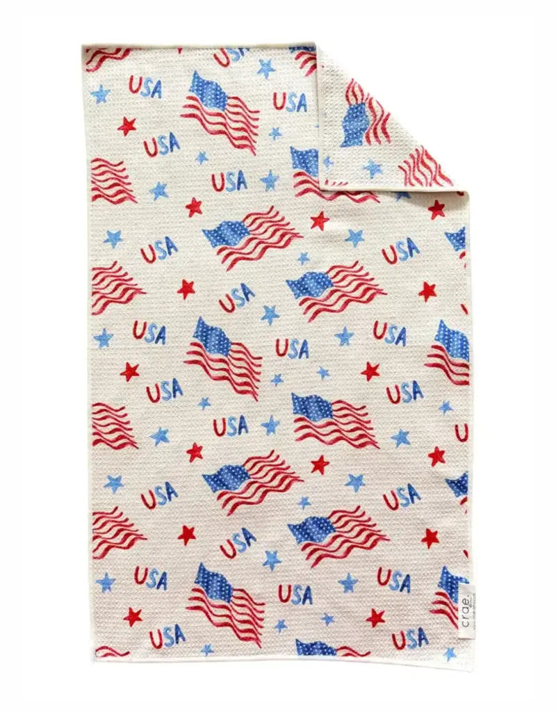 J.HOFFMAN'S Liberty Wave Double Sided Hand Towel