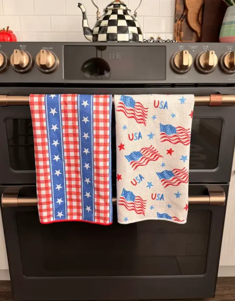 J.HOFFMAN'S Liberty Wave Double Sided Hand Towel