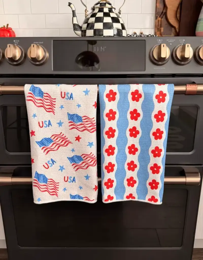 J.HOFFMAN'S Liberty Wave Double Sided Hand Towel
