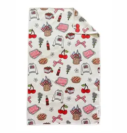 J.HOFFMAN'S Summer Social Double Sided Hand Towel
