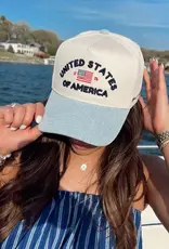 J.HOFFMAN'S United States Of America Trucker Hat
