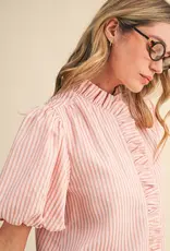 J.HOFFMAN'S Royce Top in Pink Blush