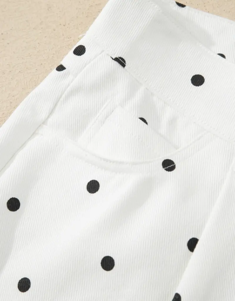 J.HOFFMAN'S Missy Shorts- Polka Dot