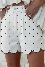 J.HOFFMAN'S Missy Shorts- Polka Dot