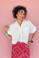 J.HOFFMAN'S Denton Top- White