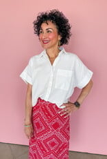 J.HOFFMAN'S Denton Top- White