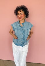 J.HOFFMAN'S Finley Top- Denim