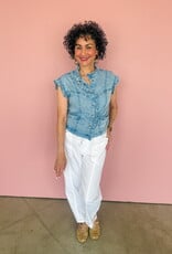 J.HOFFMAN'S Finley Top- Denim