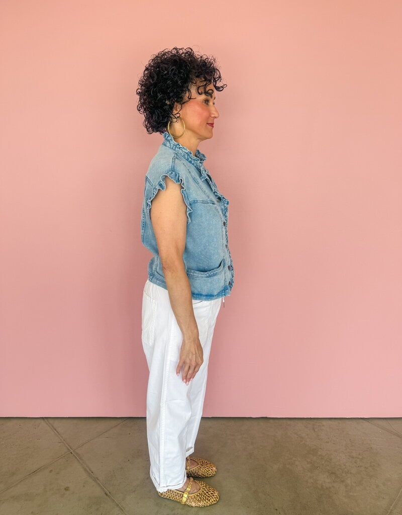 J.HOFFMAN'S Villa Drawstring Barrel Pant- Lamb