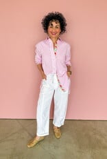 J.HOFFMAN'S Villa Drawstring Barrel Pant- Lamb