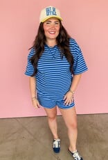 J.HOFFMAN'S Pattie Short Set- Blue