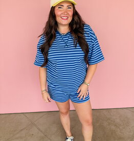 J.HOFFMAN'S Pattie Short Set- Blue