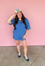 J.HOFFMAN'S Pattie Short Set- Blue